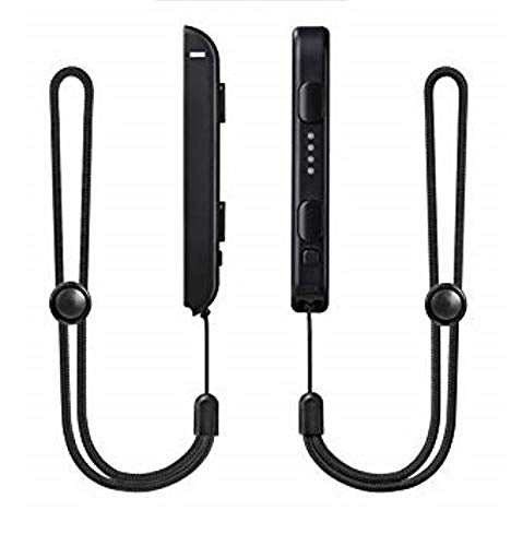 Set of 2 Genuine Nintendo Switch Joy Con-Remote Black Wrist Straps
