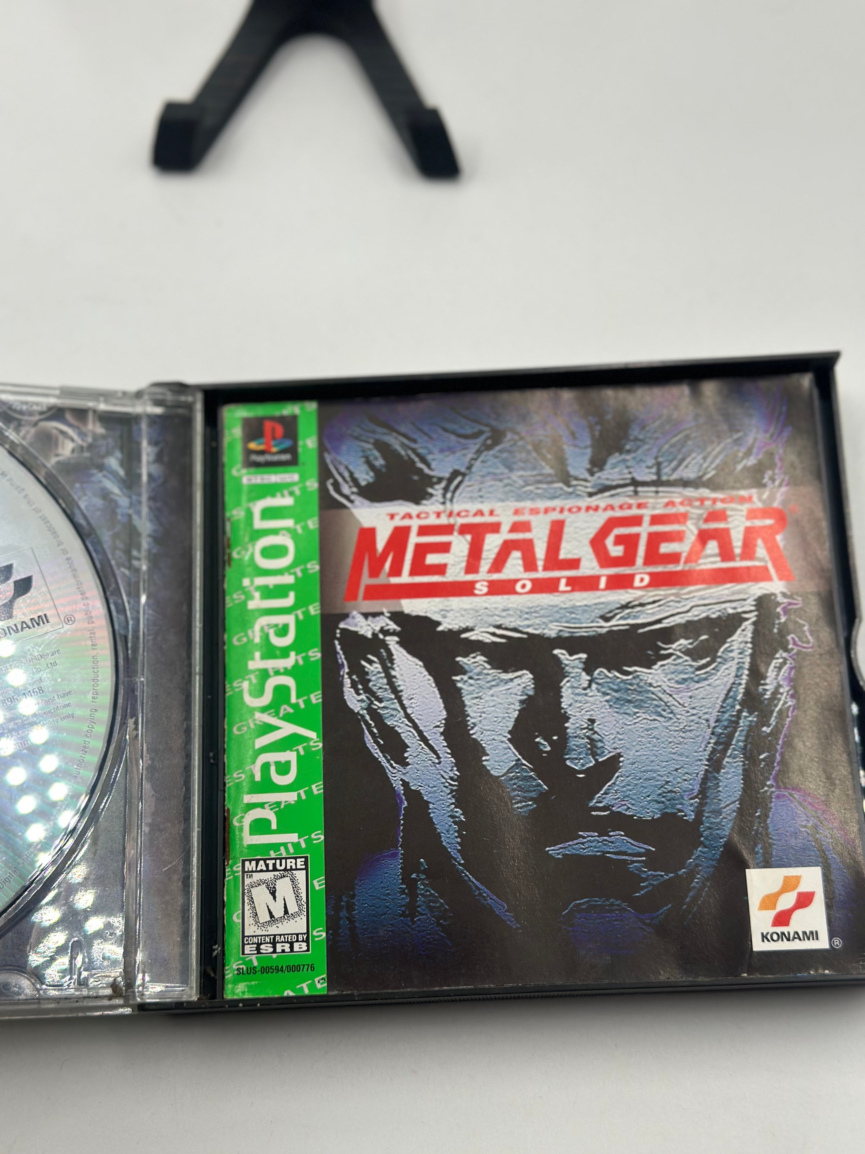 Metal Gear Solid - Playstation Greatest Hits CIB