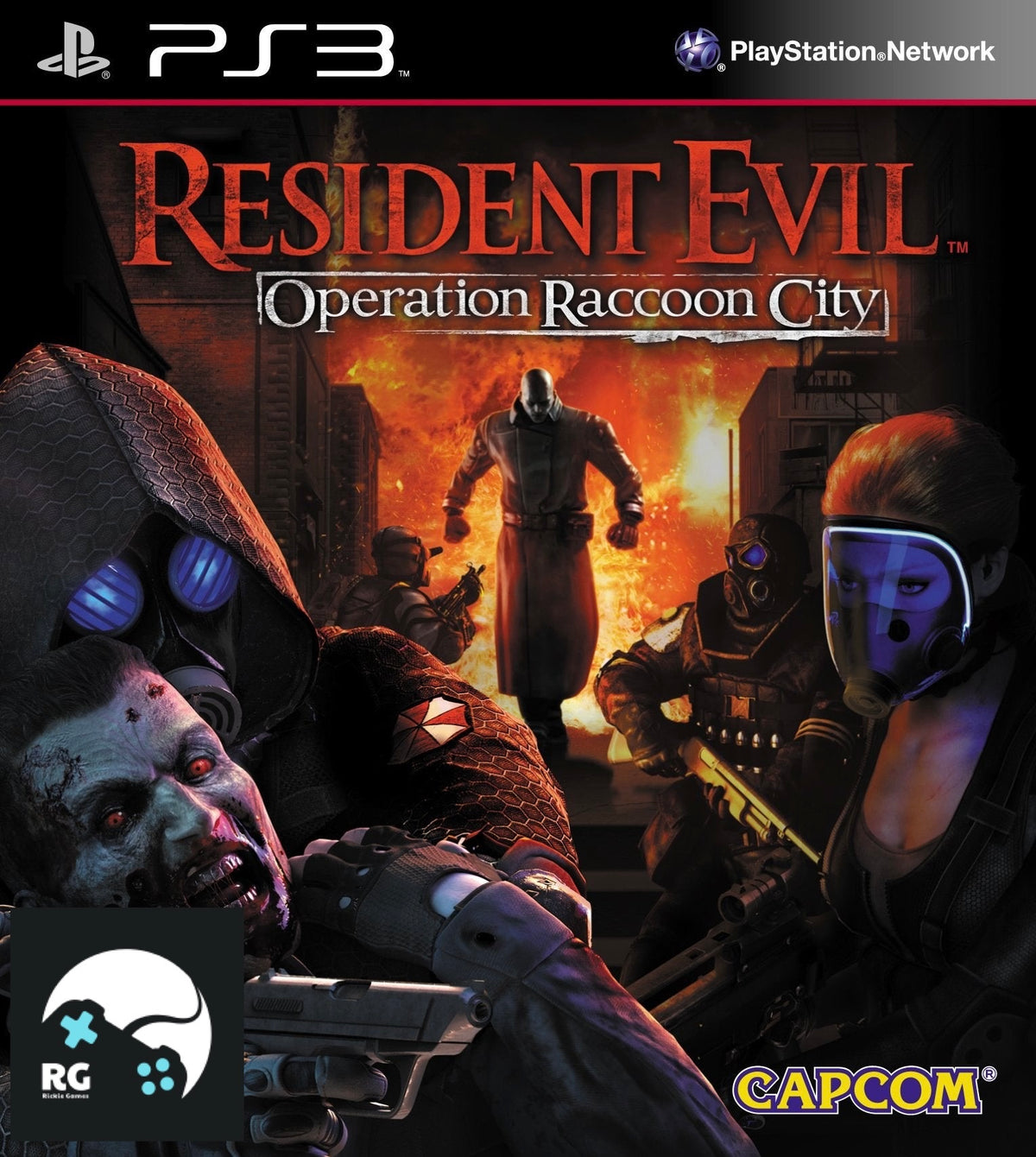 Resident Evil: Operación Raccoon City (Sony PlayStation 3, 2012) Ps3 Ps 3 RE