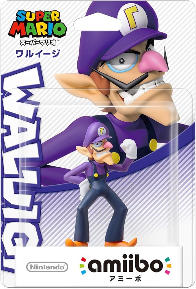 Waluigi Amiibo (Nintendo) – Brand New Sealed