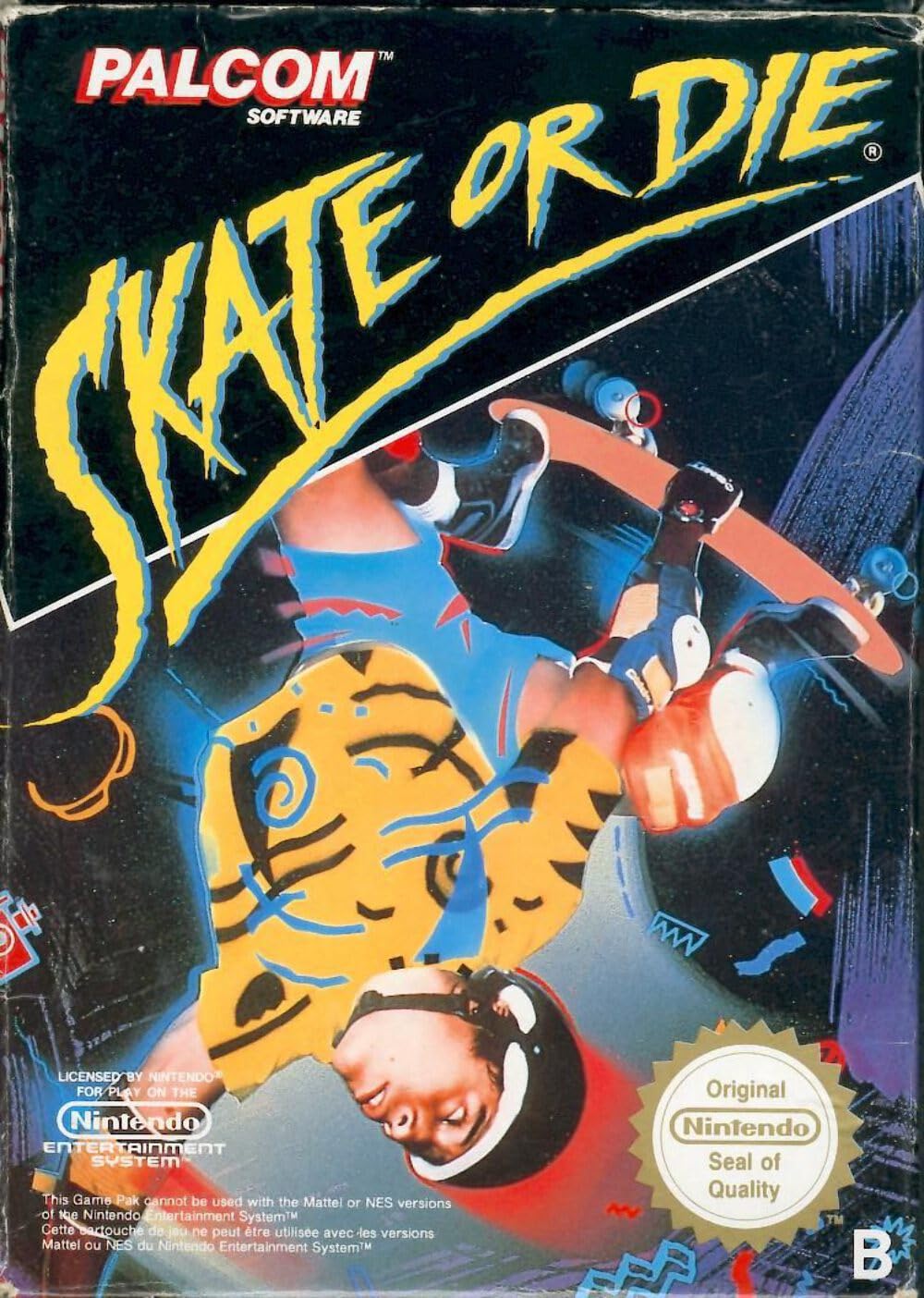 Skate or Die - NES LOOSE CART