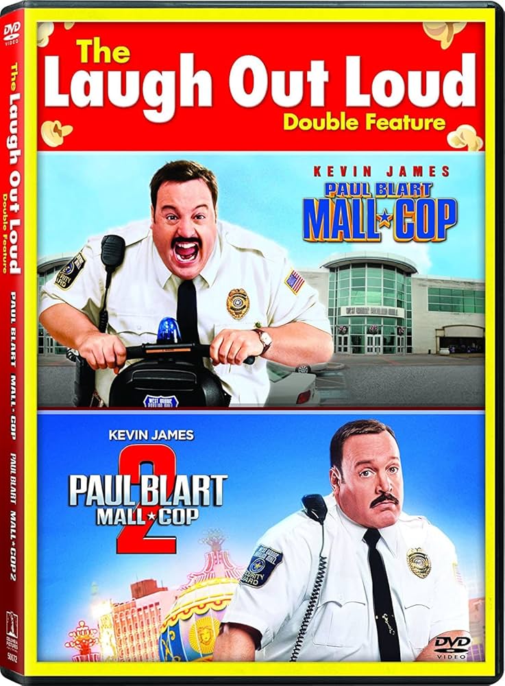 Mall Cop 2 / Paul Blart: Mall Cop Laugh Out Loud Double Feature DVD – Like New (Repackaged)