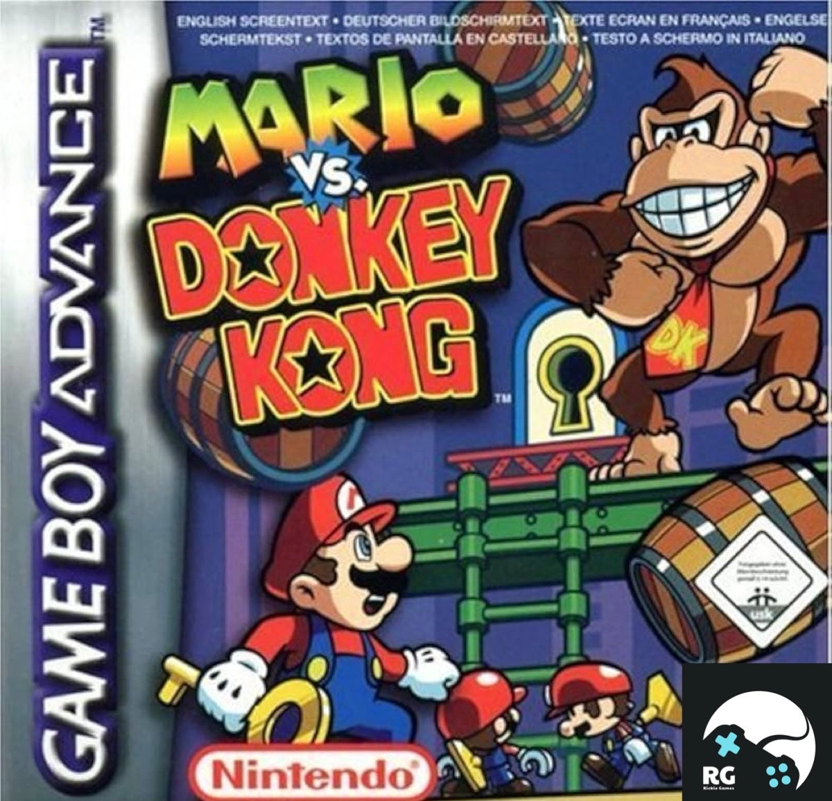 Mario vs. Donkey Kong - GameBoy Advance LOOSE CART