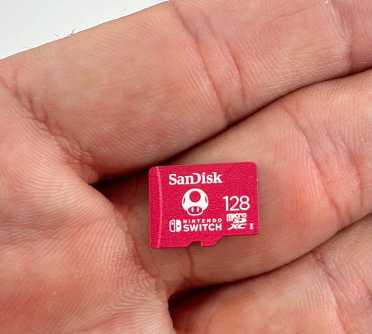 SanDisk 128GB Nintendo Switch Micro SD Card (SDXC)