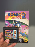 Sonic the Hedgehog 2 - Sega Game Gear LOOSE CART and Manual