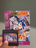 Sonic Chaos (Sega Game Gear) – Loose Cart + Manual