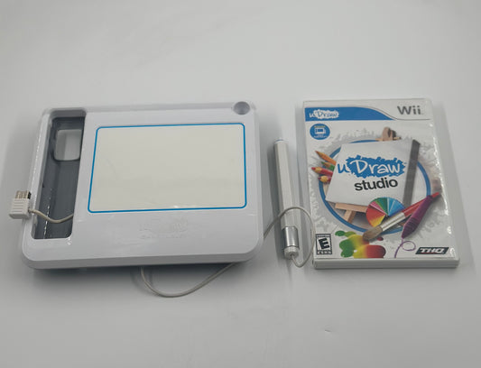 uDraw Studio (Wii, 2010) Tablet And Game