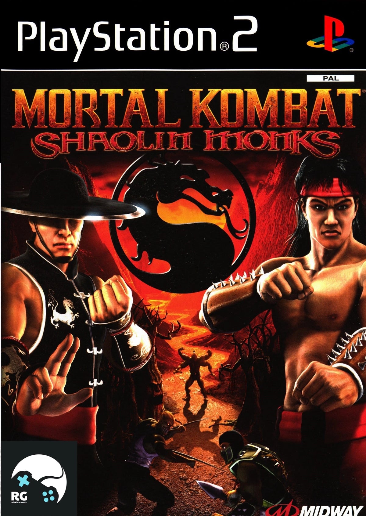 Mortal Kombat Shaolin Monks - Playstation 2