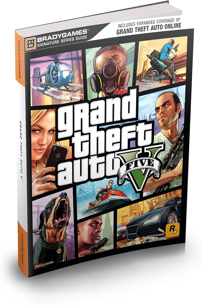 Grand Theft Auto V Official Strategy Guide (BradyGames) – Preowned