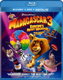 Madagascar 3: Europe's Most Wanted (Blu-ray) – Pre-Owned