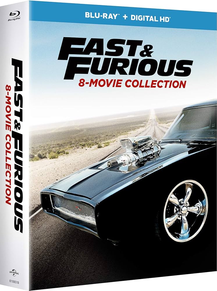 Fast & Furious 8-Movie Collection Blu-ray – Preowned