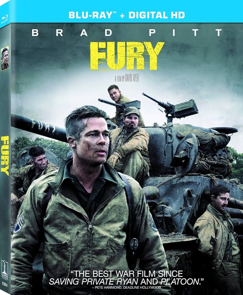 Fury Blu-ray (Preowned – Resealed)