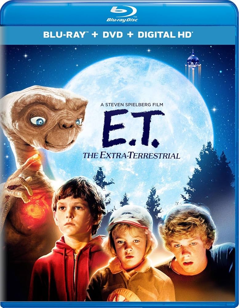 E.T. The Extra-Terrestrial (Blu-ray + DVD Combo) 2-Disc Set – Preowned