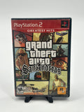 Grand Theft Auto San Andreas - Playstation 2 GREATEST HITS NO MAP