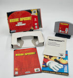 Mission Impossible - Nintendo 64 BOX MANUAL AND INSERT