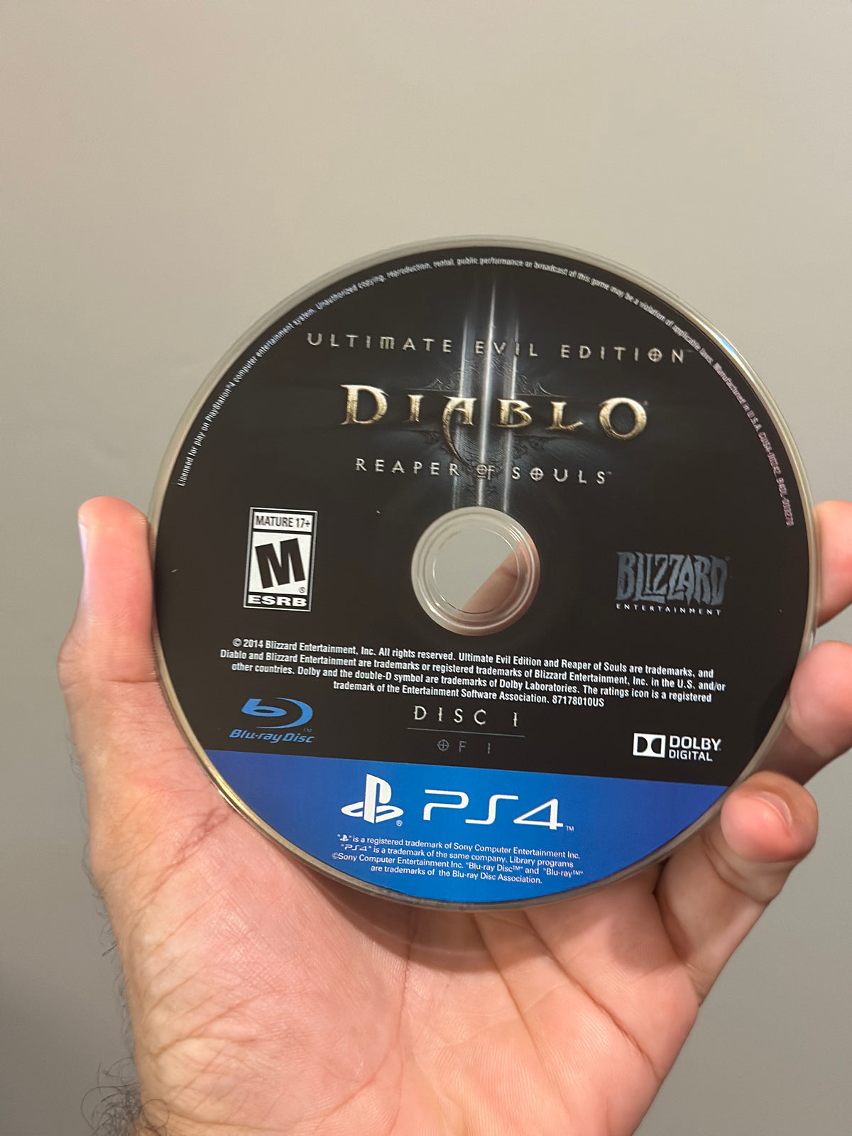 Diablo III Reaper of Souls [Ultimate Evil Edition] - Playstation 4