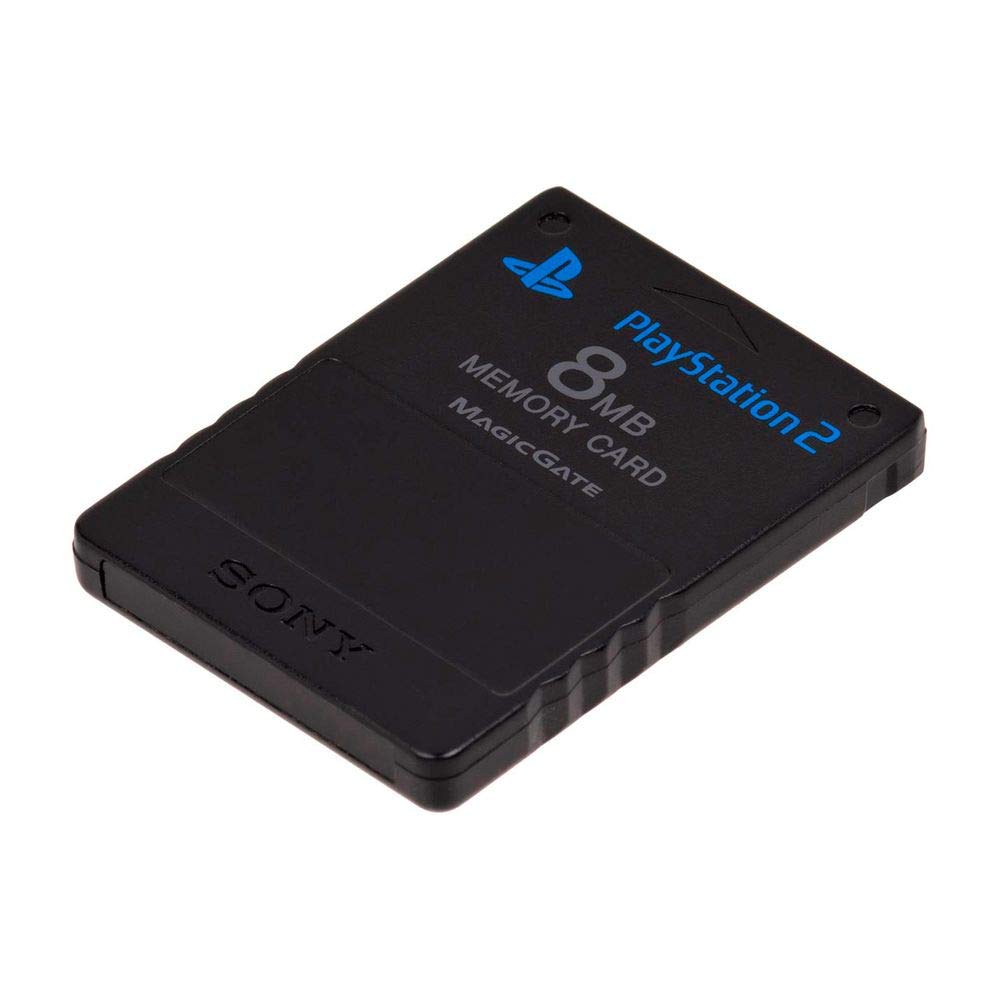 Tarjeta de memoria Sony PlayStation 2 de 8 MB - Negra - SCPH-10020 Ps2 Ps 2