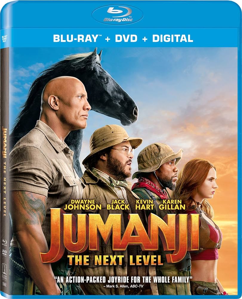 Jumanji: The Next Level Blu-ray (Preowned)