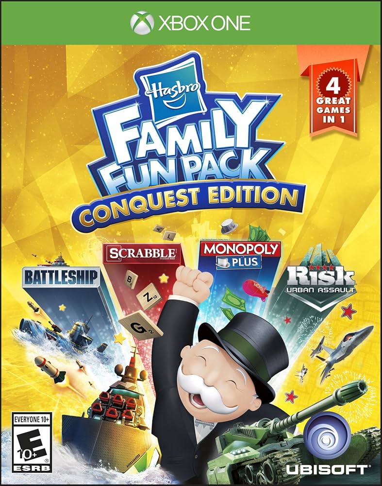 Hasbro Family Fun Pack Conquest Edition - Xbox One LOOSE DISC