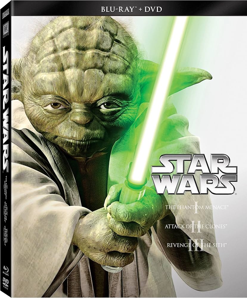 Star Wars Episodes I-III (Blu-ray + DVD Set) – Preowned