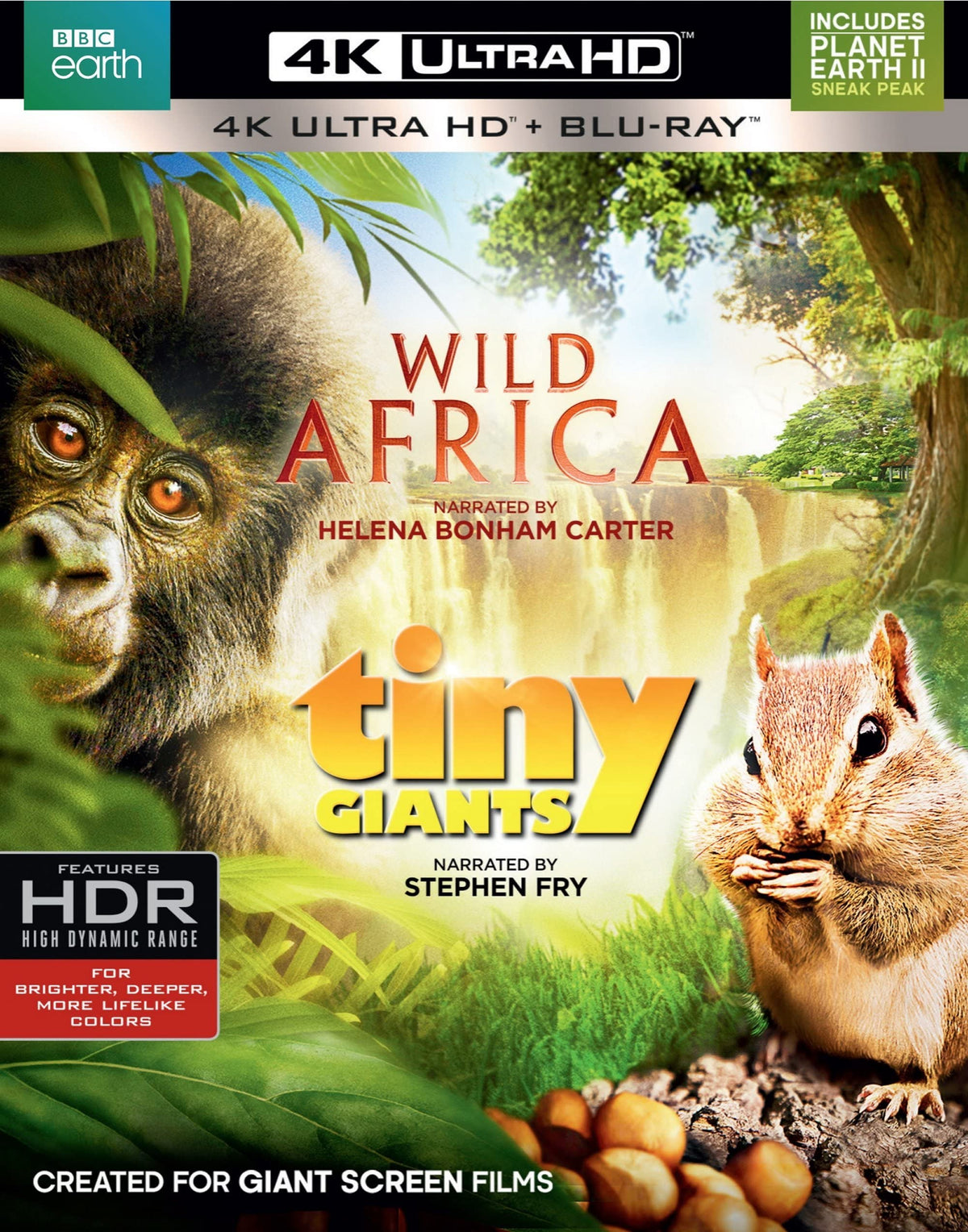 Wild Africa & Tiny Giants 4K Ultra HD Collection (Pre-Owned)