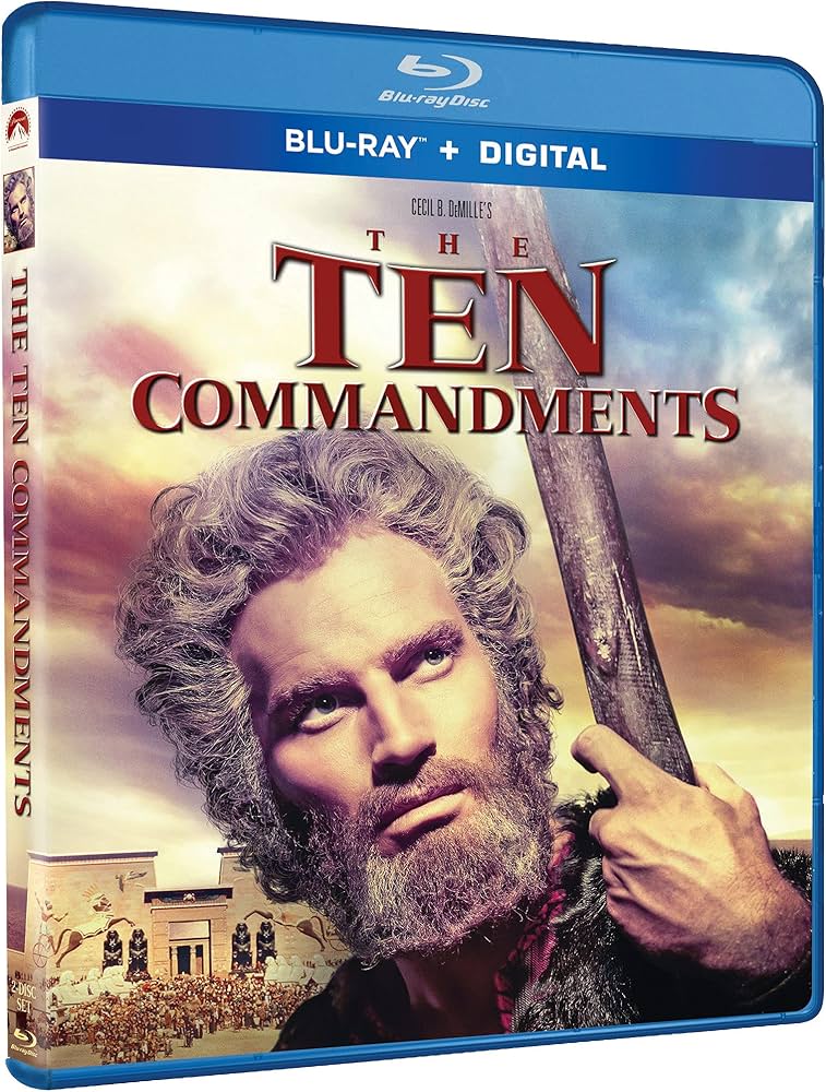 The Ten Commandments Blu-ray – Preowned