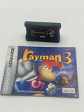 Rayman 3 - GameBoy Advance LOOSE CART AND MANUAL