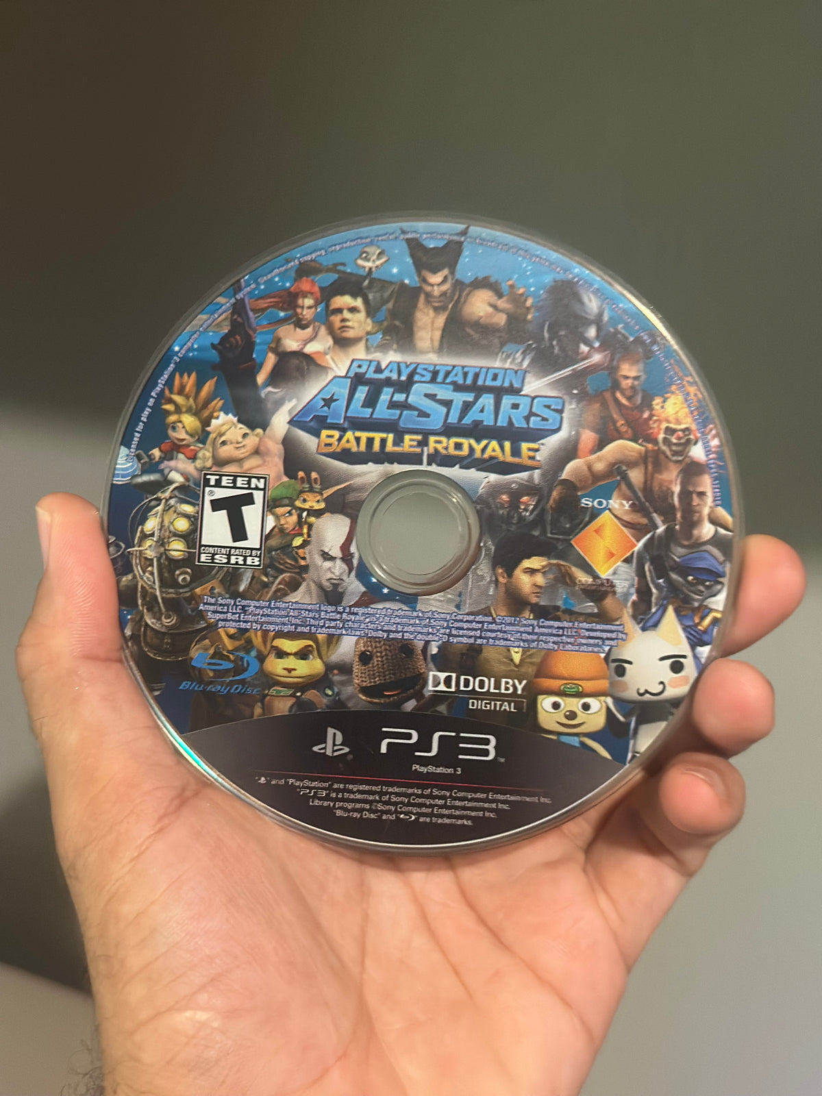 Playstation All-Stars Battle Royale - Playstation 3 LOOSE DISC