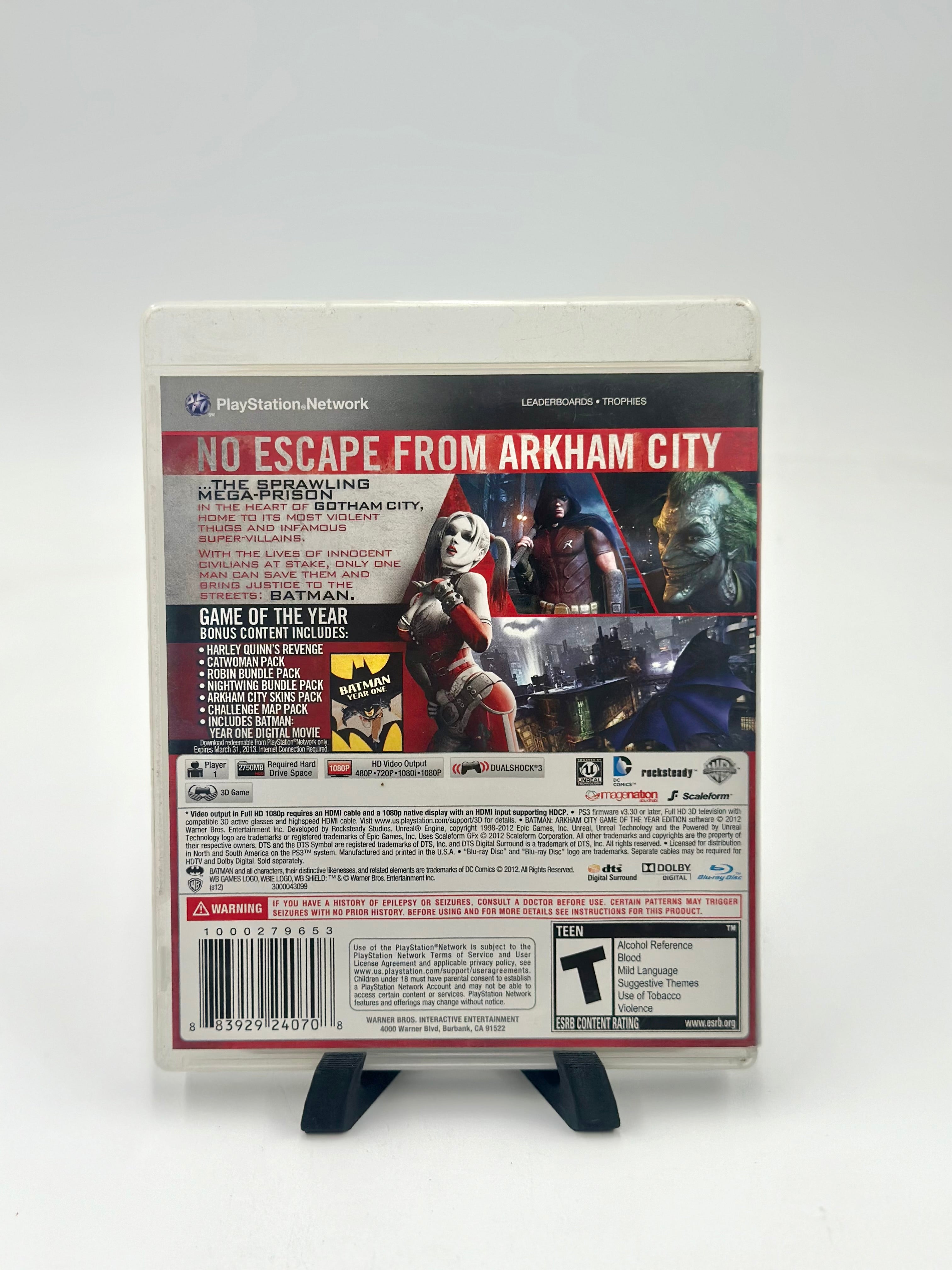 Batman: Arkham City - Playstation 3
