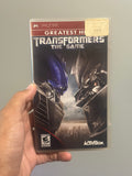 Transformers: The Game - PSP Greatest Hits