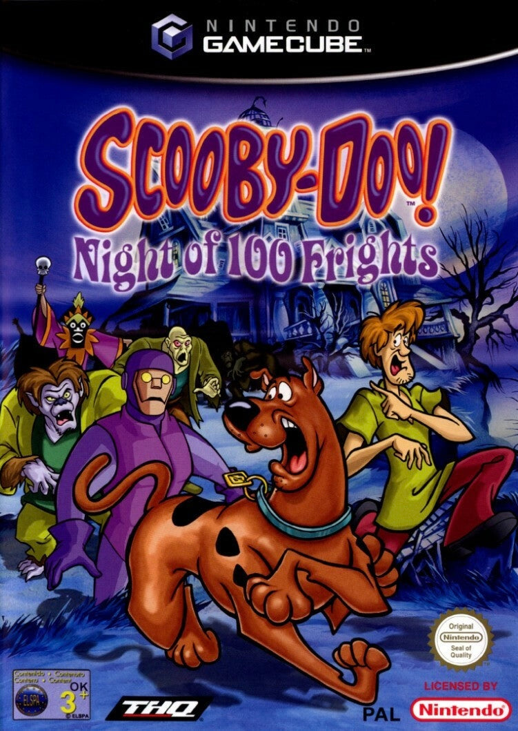 Scooby Doo Night of 100 Frights - Gamecube NO MANUAL