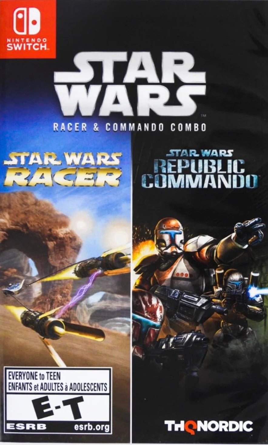 Star Wars Racer and Commando Combo - Nintendo Switch BRAND NEW