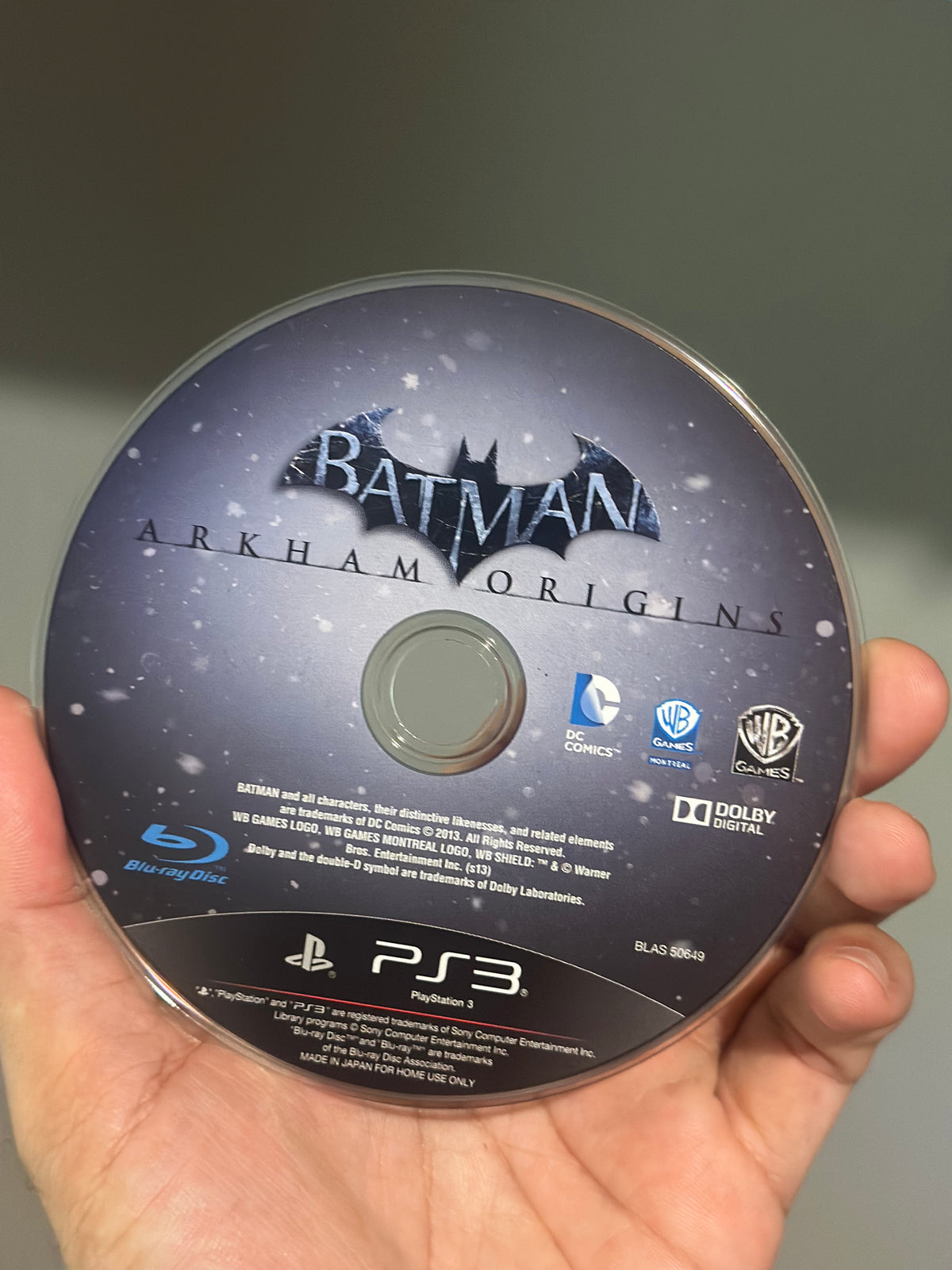 Batman: Arkham Origins - Playstation 3