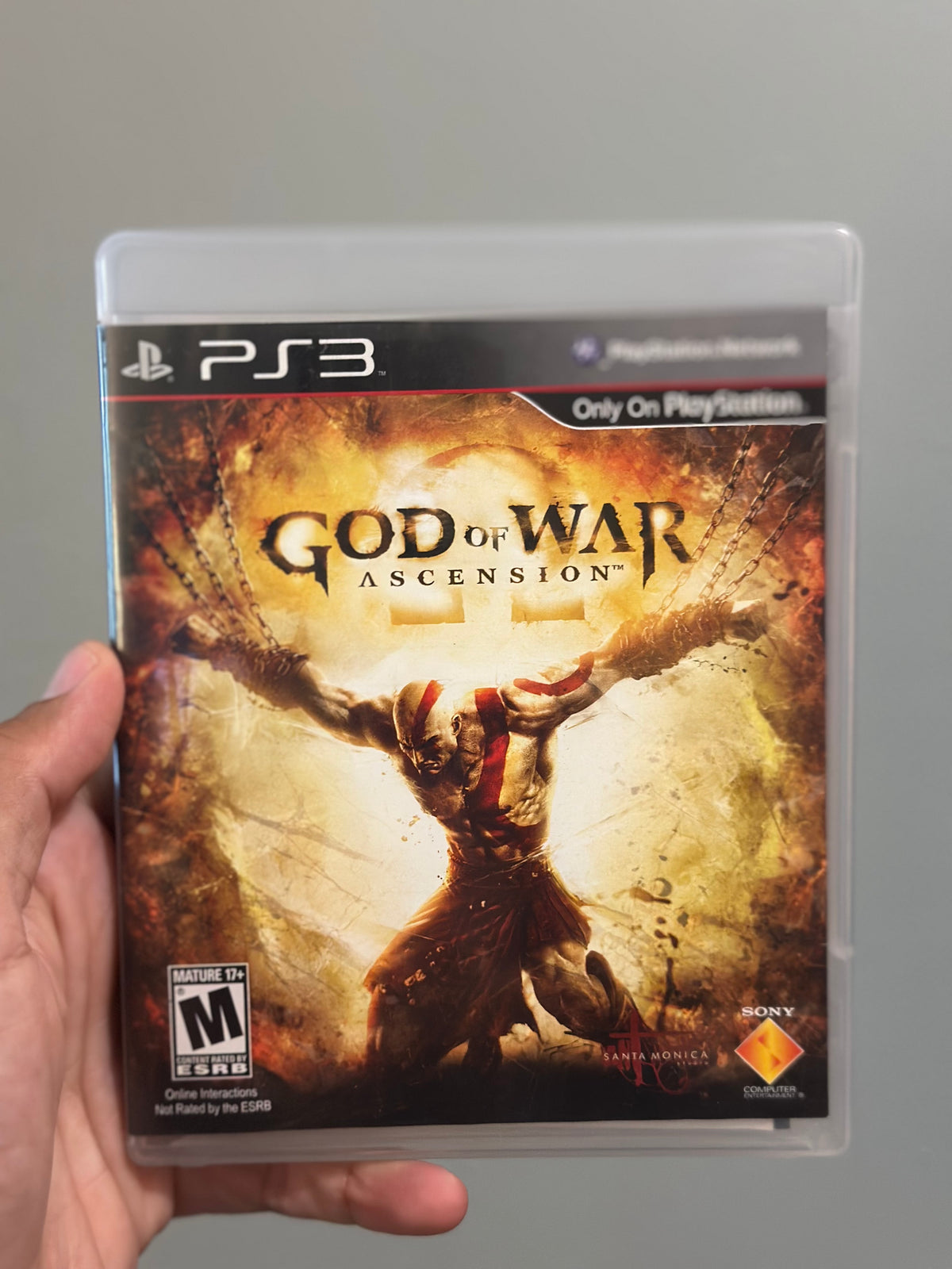 God of War Ascension (Sony PlayStation 3, 2012) Completo Ps3 Ps3 Play 3