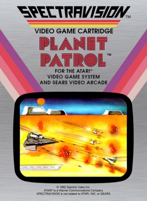 Planet Patrol - Atari 2600 CIB