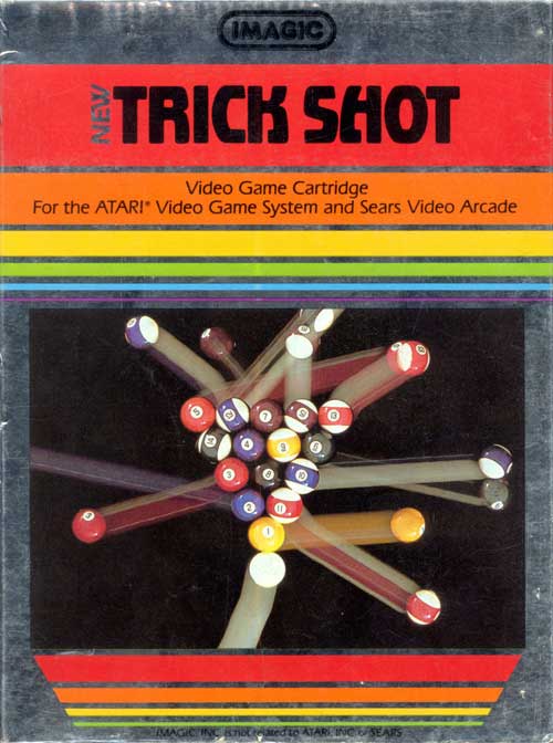 Trick Shot - Atari 2600 BOX and Game