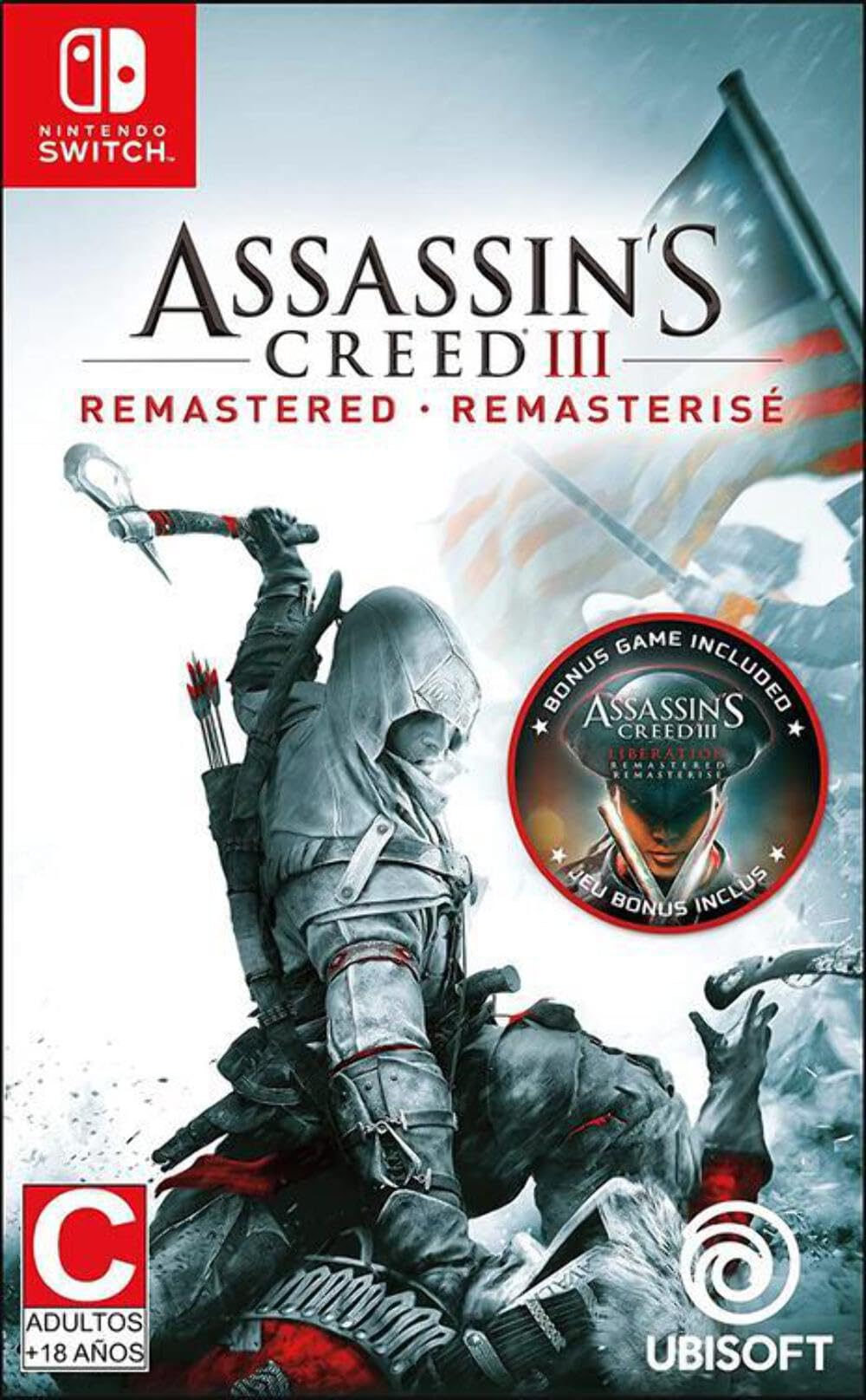 Assassin's Creed III Remastered - Nintendo Switch LOOSE CART