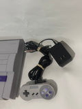 Paquete de trabajo probado para consola SNES original de Super Nintendo con 2 controladores