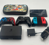 Nintendo Switch OLED with Blue and Red Joy-Con Nintendo Switch - Nintendo Switch