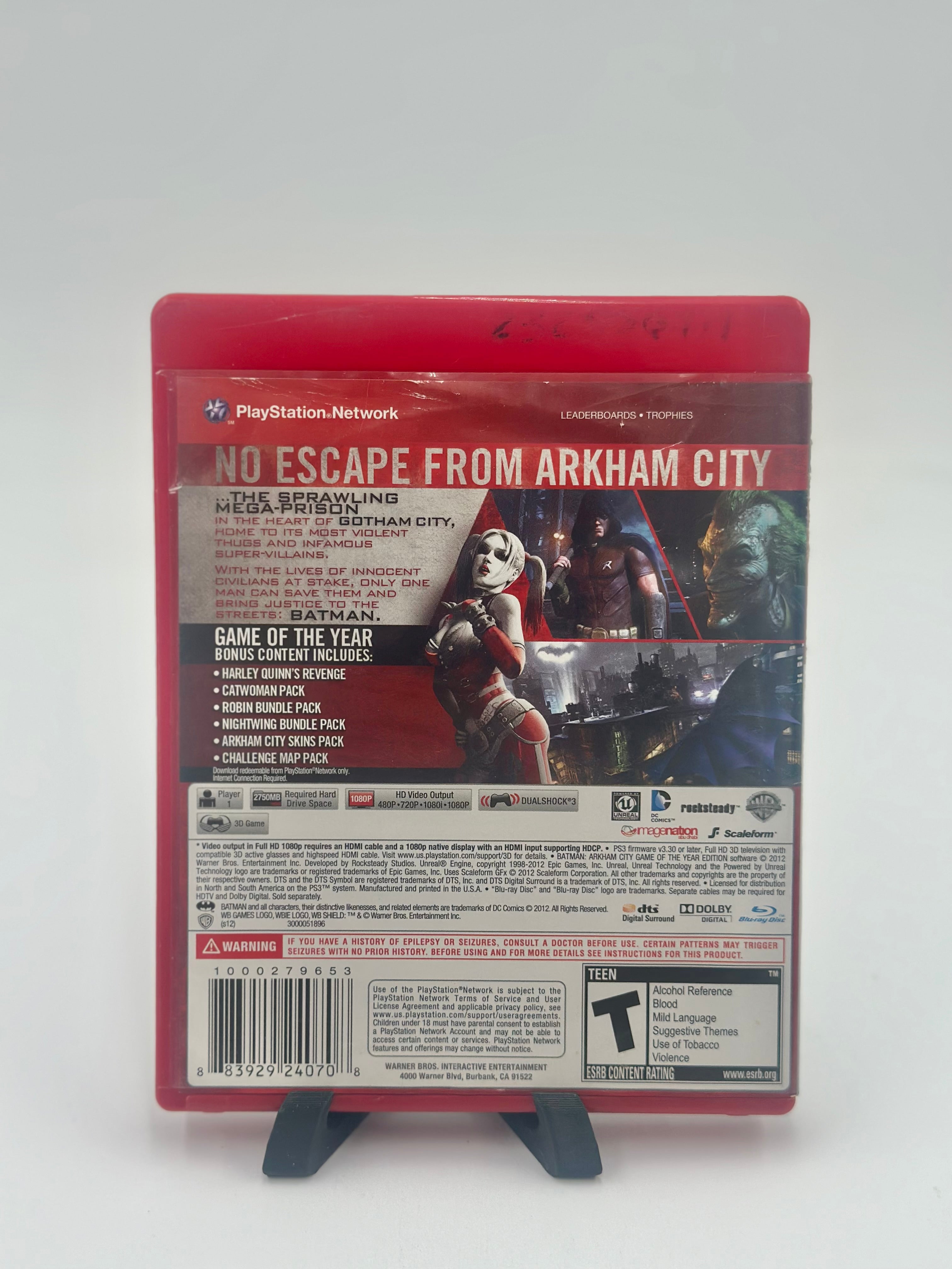 Batman: Arkham City - Playstation 3