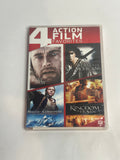 4 Movie Action DVD Bundle (Preowned) – Cast Away, Master and Commander, Kingdom of Heaven, Last of the Mohicans