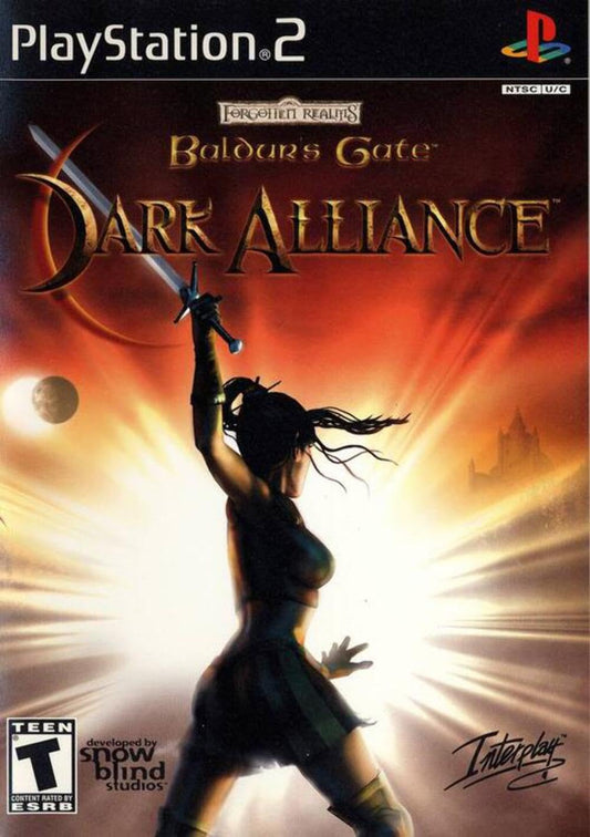 Baldur's Gate Dark Alliance - Playstation 2 LOOSE DISC