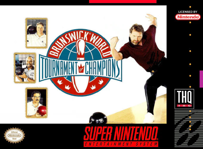 Brunswick World Tournament of Champions - Super Nintendo BRAND NEW