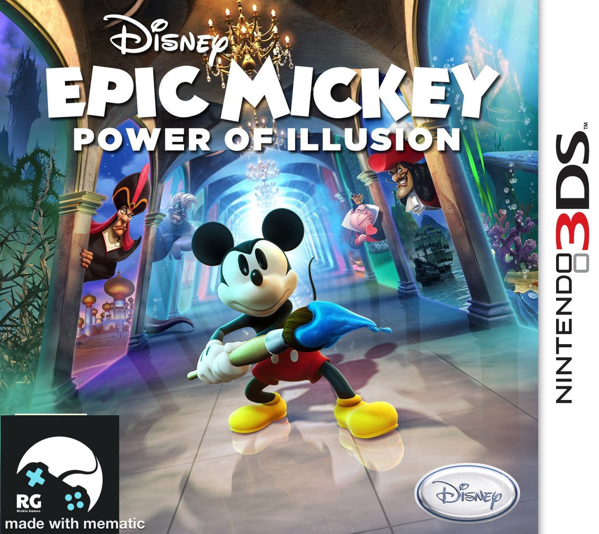 Epic Mickey: Power of Illusion - Nintendo 3DS LOOSE CART