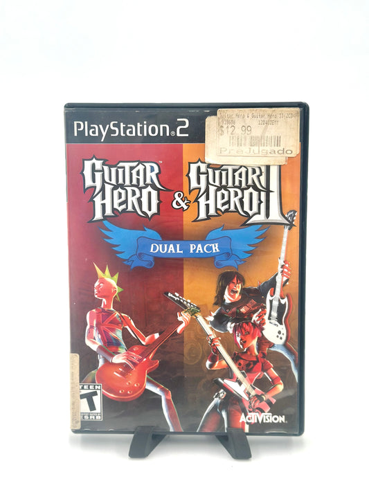 Guitar Hero & Guitar Hero 2 Dual Pack NO MANUAL