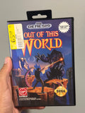 Out of This World – Sega Genesis (CIB w/ Manual & Poster)