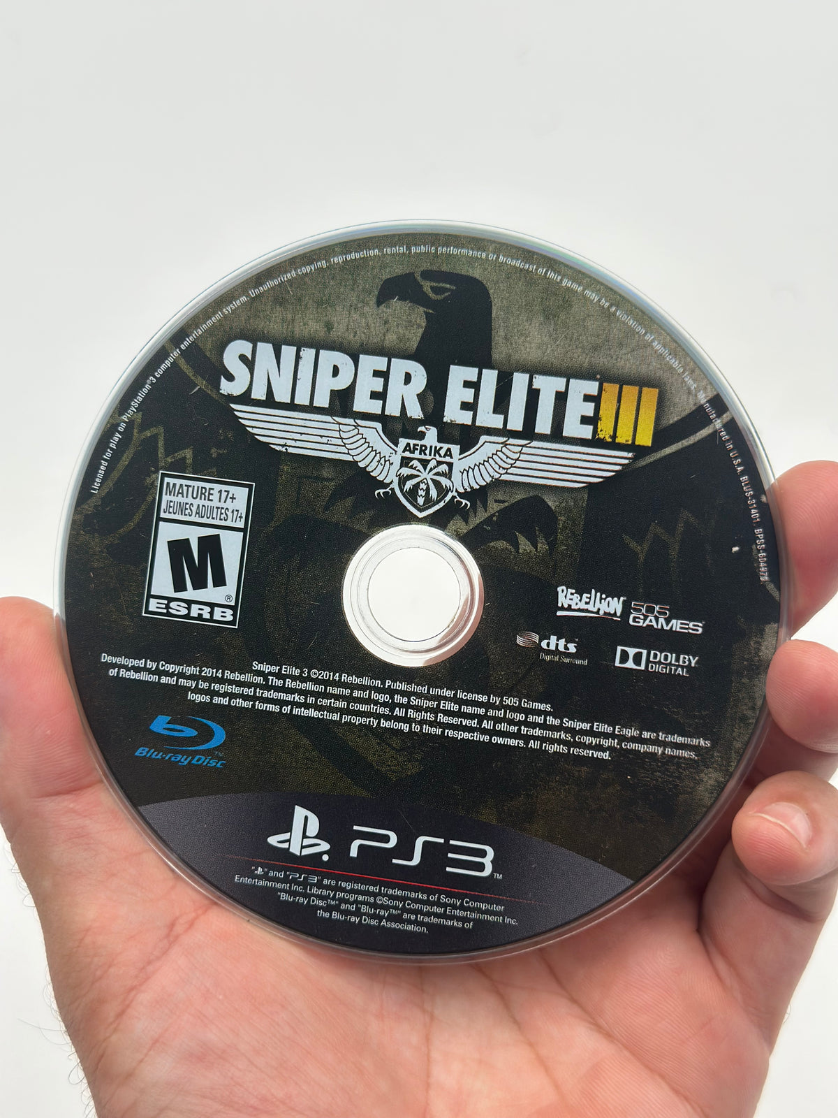 Sniper Elite III - Playstation 3