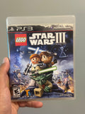 LEGO Star Wars III: The Clone Wars - Playstation 3 NO MANUAL