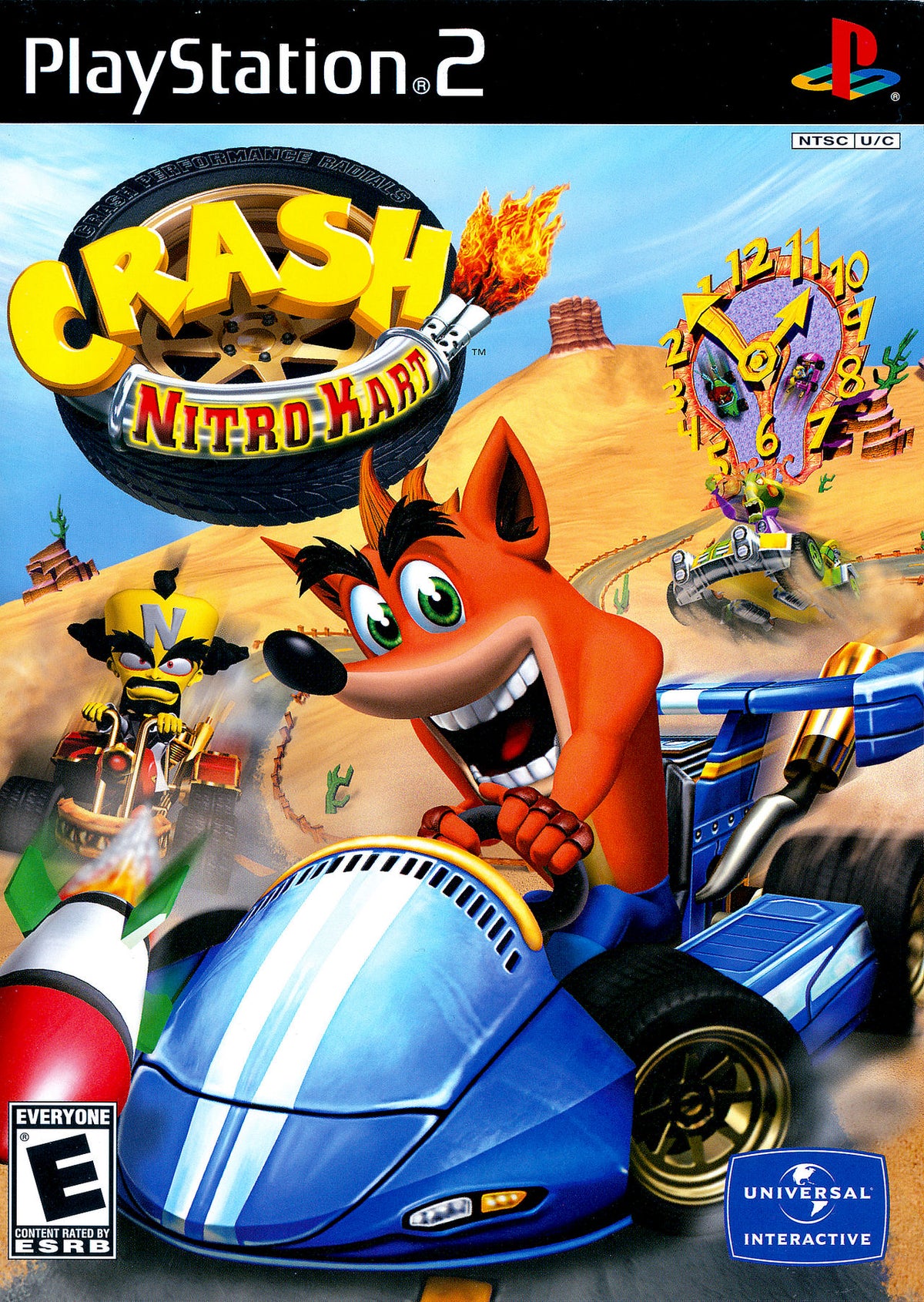 Crash Nitro Kart - Playstation 2 Greatest Hits NO MANUAL