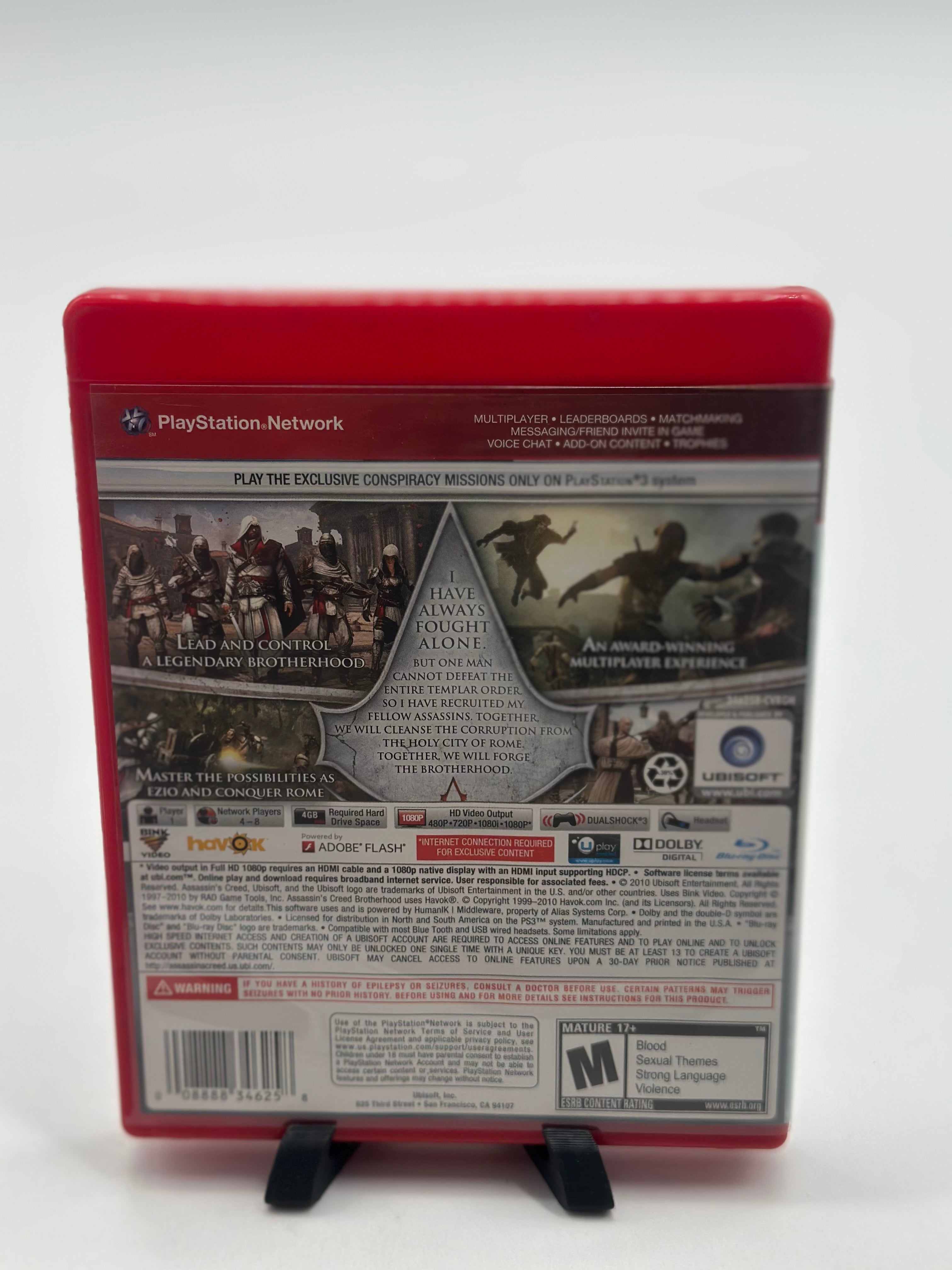 Assassin's Creed: Brotherhood - Playstation 3